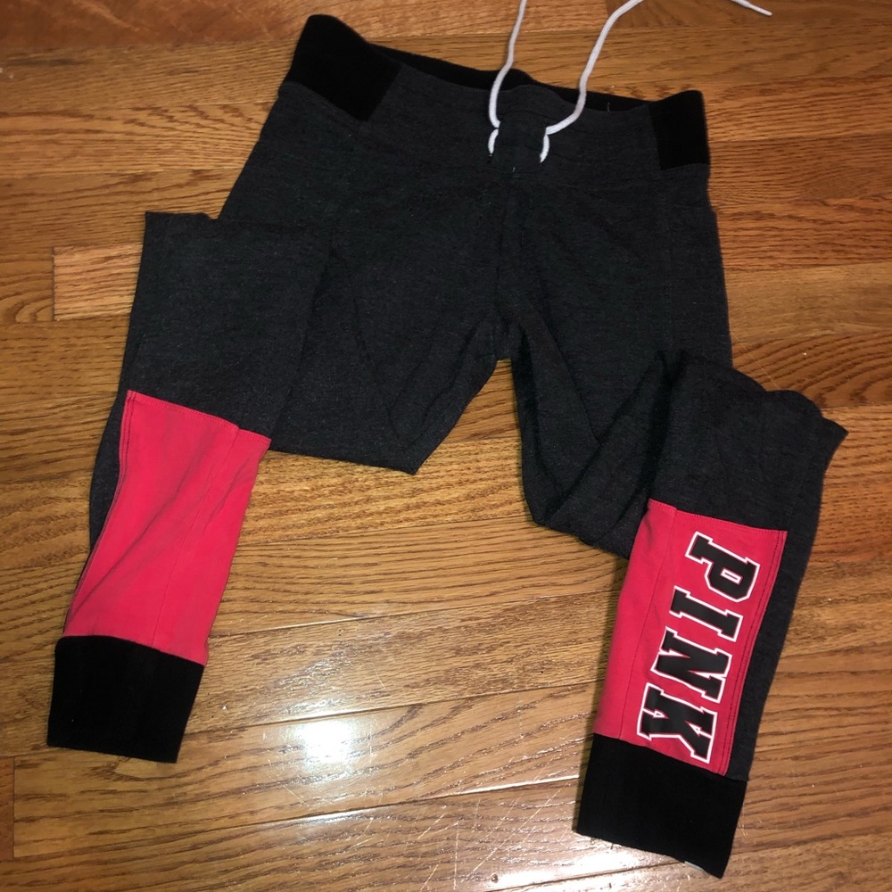 Pink Gray leggings